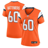 Luke Wattenberg Women's Team Game Jersey - Denver Broncos Jerseys