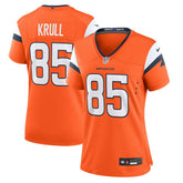 Lucas Krull Women's Team Game Jersey - Denver Broncos Jerseys
