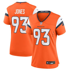 D.J. Jones Women's Team Game Jersey - Denver Broncos Jerseys