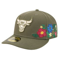 New Era Chicago Bulls Tonal Florals 59FIFTY Fitted Hat