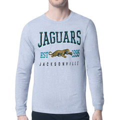 Starter Retro Team Logo Long Sleeve T-Shirt - Jacksonville Jaguars T-shirts