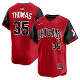 Red/Black Frank Thomas Chicago White Sox Nike 2025 City Connect Limited Retired Player Jersey