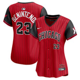 Red/Black Andrew Benintendi Chicago White Sox Nike Women's 2025 City Connect Limited Player Jersey