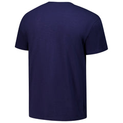 Navy Milwaukee Brewers Mitchell & Ness Arched Logo Slub T-Shirt