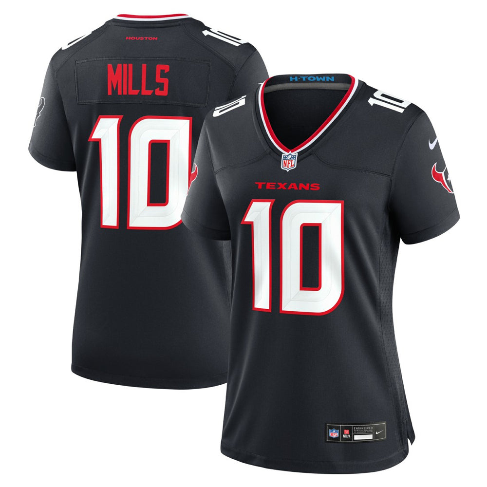 Davis Mills Women's Team Game Jersey - Houston Texans Jerseys