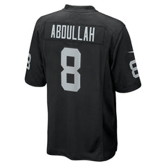 Ameer Abdullah Team Game Jersey - Las Vegas Raiders Jerseys