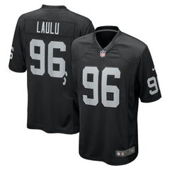 Jonah Laulu Team Game Jersey - Las Vegas Raiders Jerseys