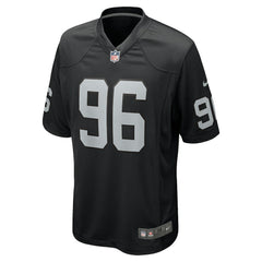 Jonah Laulu Team Game Jersey - Las Vegas Raiders Jerseys