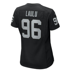 Jonah Laulu Women's Game Jersey - Las Vegas Raiders Jerseys