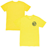 Club America 1863FC Left Mono Badge Vintage Tri-Blend T-Shirt
