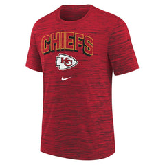 Youth Sideline Velocity Performance T-Shirt - Kansas City Chiefs T-shirts