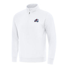 NHL Colorado Avalanche Antigua Victory Quarter-Zip Mock Sweatshirt