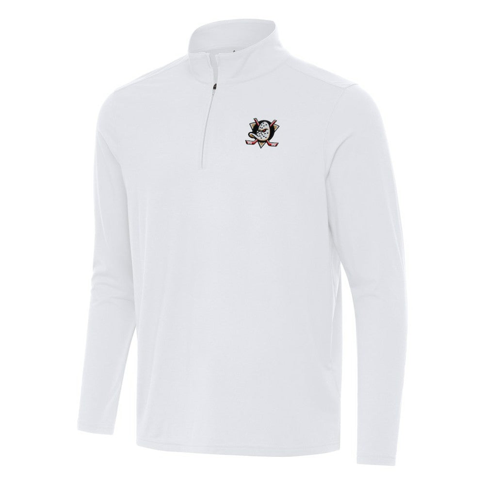 NHL Anaheim Ducks Antigua Intent Quarter-Zip Top