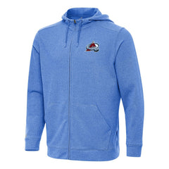 NHL Colorado Avalanche Antigua Effortless Full-Zip Hoodie Jacket