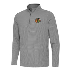 NHL Chicago Blackhawks Antigua Twine Quarter-Zip Top