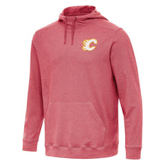 NHL Calgary Flames Antigua Cloud Pullover Hoodie