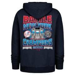 Navy New York Yankees '47 2000 World Series Champions Showcase Backer Pullover Hoodie