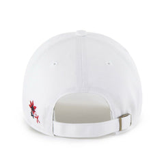 White Boston Red Sox '47 Women's Flower Power Clean Up Adjustable Hat