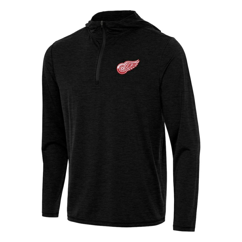 NHL Detroit Red Wings Antigua Tidy Quarter-Zip Hoodie