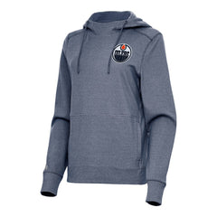 NHL Edmonton Oilers Antigua Women's Justice Pullover Hoodie