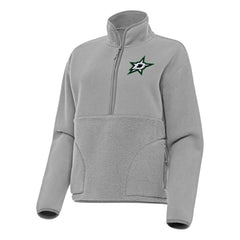 NHL Dallas Stars Antigua Women's Figure Half-Zip Pullover Sweatshirt