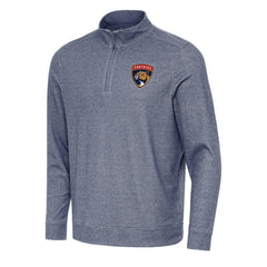 NHL Florida Panthers Antigua Subtle Quarter-Zip Sweatshirt