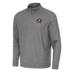 NHL Columbus Blue Jackets Antigua Subtle Quarter-Zip Sweatshirt
