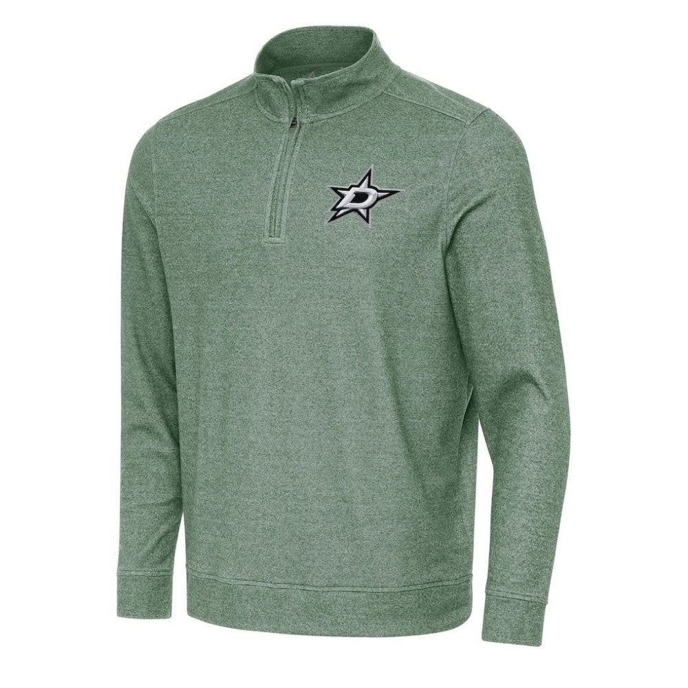 NHL Dallas Stars Antigua Subtle Quarter-Zip Sweatshirt