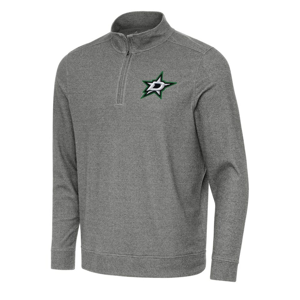 NHL Dallas Stars Antigua Subtle Quarter-Zip Sweatshirt