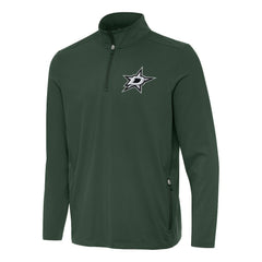 NHL Dallas Stars Antigua Perilous Quarter-Zip Sweatshirt