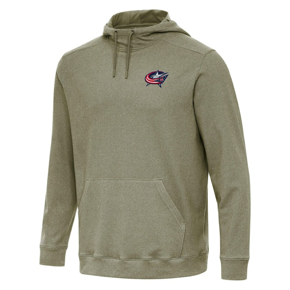 NHL Columbus Blue Jackets Antigua Cloud Pullover Hoodie