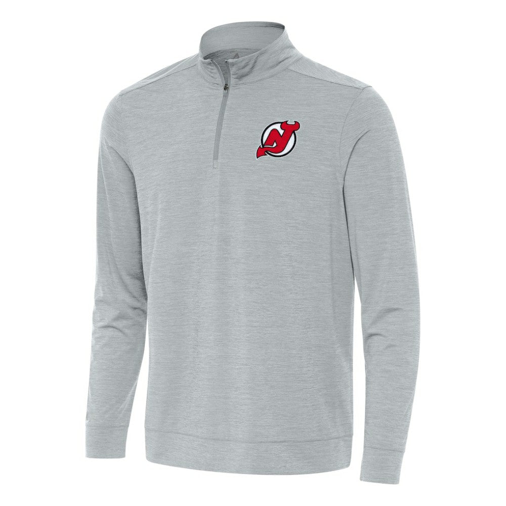 NHL New Jersey Devils Antigua Bright Quarter-Zip Top
