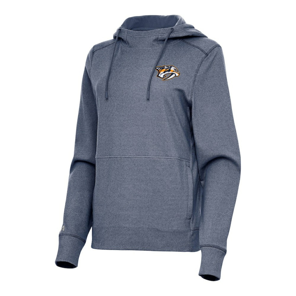 NHL Nashville Predators Antigua Women's Justice Pullover Hoodie
