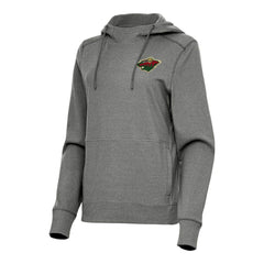 NHL Minnesota Wild Antigua Women's Justice Pullover Hoodie