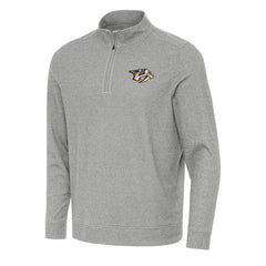 NHL Nashville Predators Antigua Subtle Quarter-Zip Sweatshirt