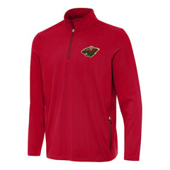 NHL Minnesota Wild Antigua Perilous Quarter-Zip Sweatshirt