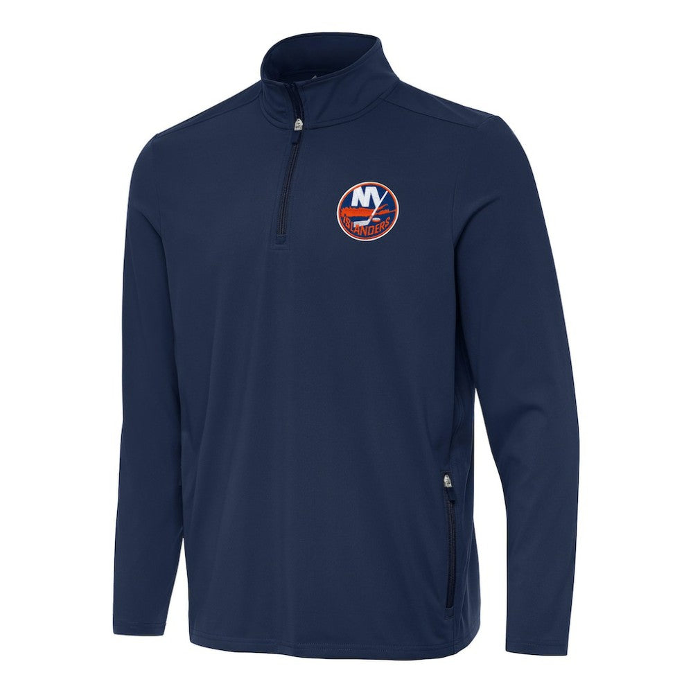 NHL New York Islanders Antigua Perilous Quarter-Zip Sweatshirt