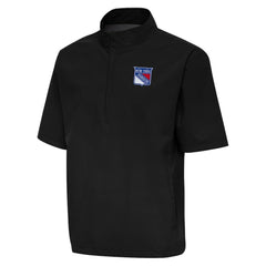 NHL New York Rangers Antigua Brisk Quarter-Zip Windbreaker