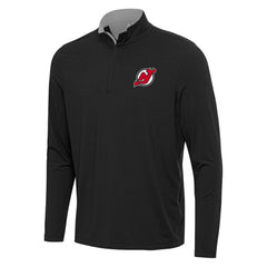 NHL New Jersey Devils Antigua Content Quarter-Zip Pullover Top