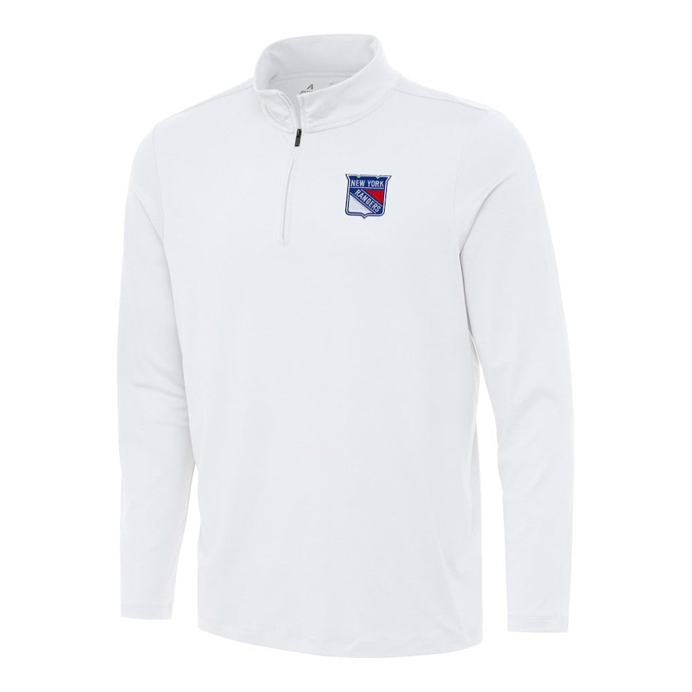 NHL New York Rangers Antigua Reprocess Quarter-Zip Top