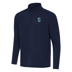 NHL Seattle Kraken Antigua Intent Quarter-Zip Top