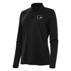 NHL Philadelphia Flyers Antigua Women's Reprocess Quarter-Zip Top