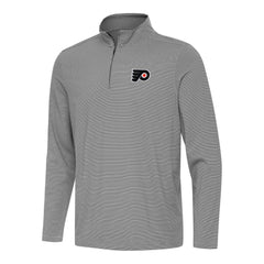 NHL Philadelphia Flyers Antigua Twine Quarter-Zip Top