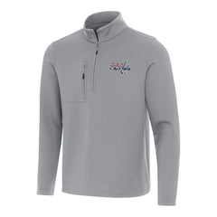 NHL Washington Capitals Antigua Insider Quarter-Zip Top