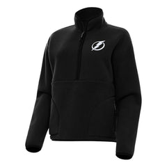 NHL Tampa Bay Lightning Antigua Women's Figure Half-Zip Pullover Sweatshirt