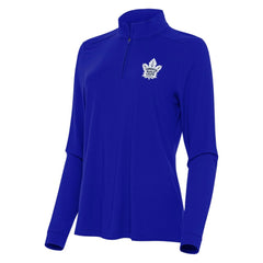 NHL Toronto Maple Leafs Antigua Women's Intent Quarter-Zip Top