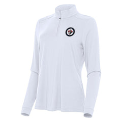 NHL Winnipeg Jets Antigua Women's Intent Quarter-Zip Top