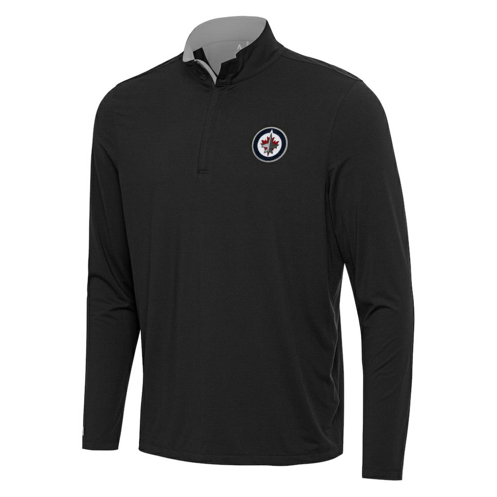 NHL Winnipeg Jets Antigua Content Quarter-Zip Pullover Top