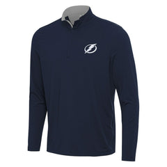 NHL Tampa Bay Lightning Antigua Content Quarter-Zip Pullover Top
