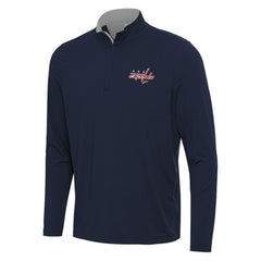 NHL Washington Capitals Antigua Content Quarter-Zip Pullover Top